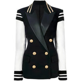 Der Felicity College-Blazer aus Kunstleder